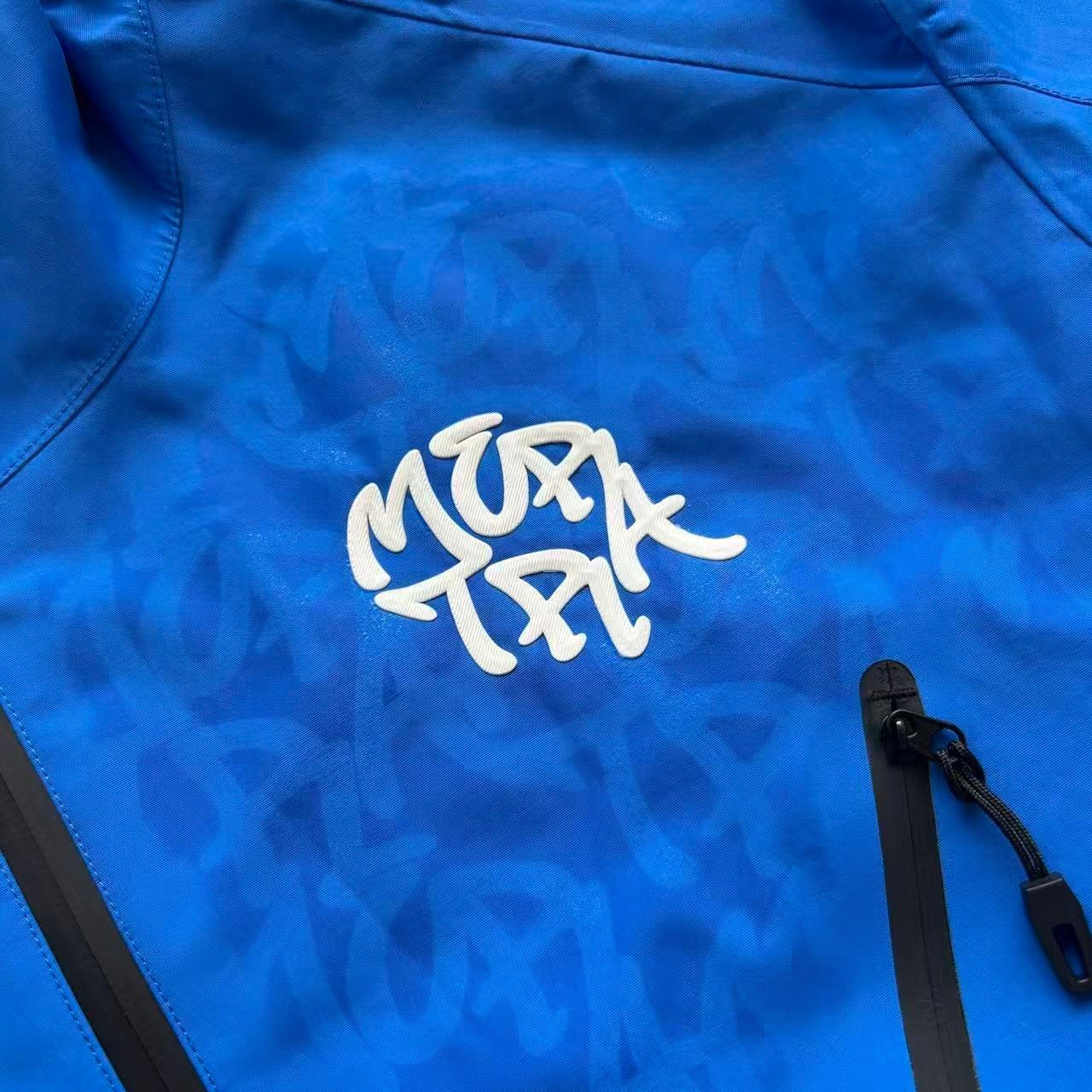 Mertra Monogram Shell Jacket Blue