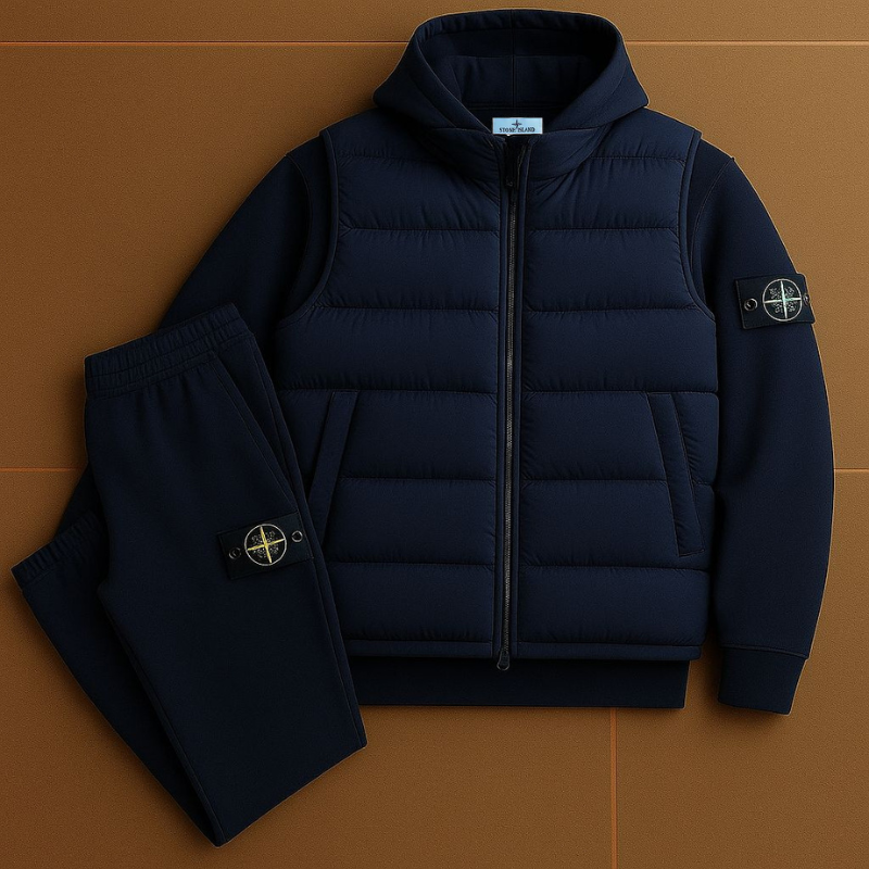 SI™ Premium Set - Quilted Jacket &amp; Jogging Pants-OSI