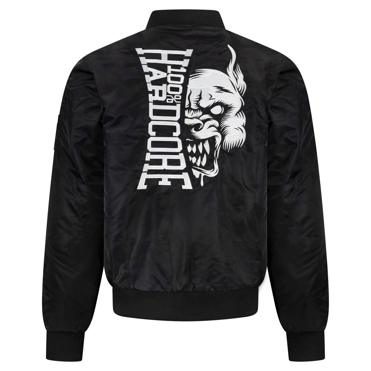100% Hardcore Bomberjacket Branded Rage Black-OSI