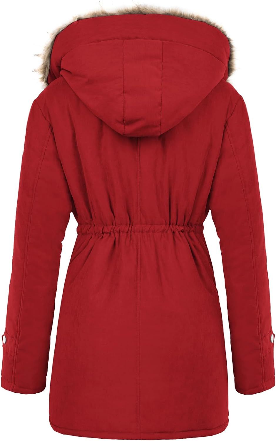 Winter Wool Women's Parka Jacket-OSI