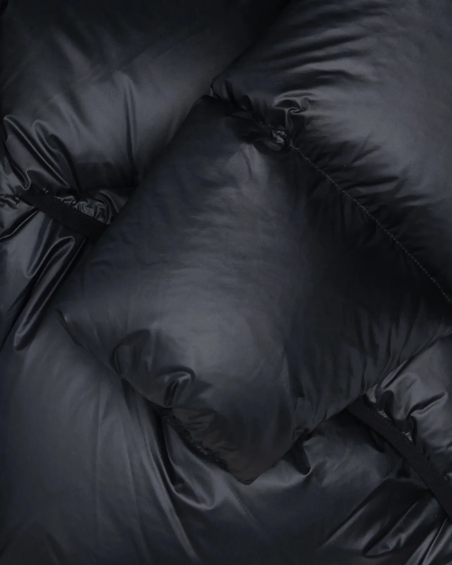 Stussy Ripstop Down Parka Black Grey Jacket