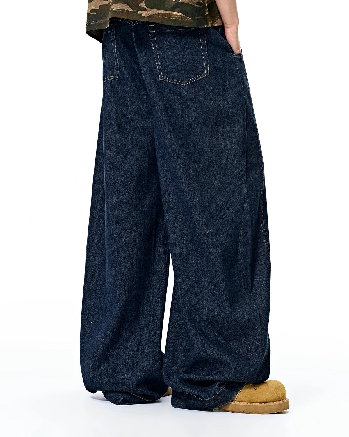 Raw Washed Barrel Jeans | Inflation Streetwear-OSI
