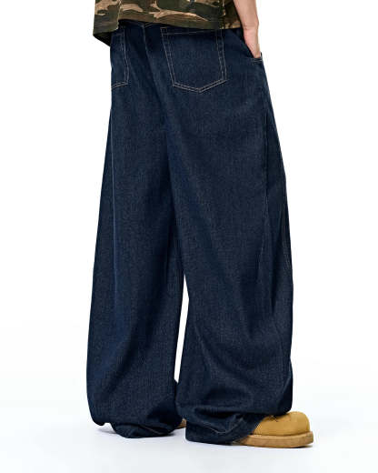 Raw Washed Barrel Jeans | Inflation Streetwear-OSI