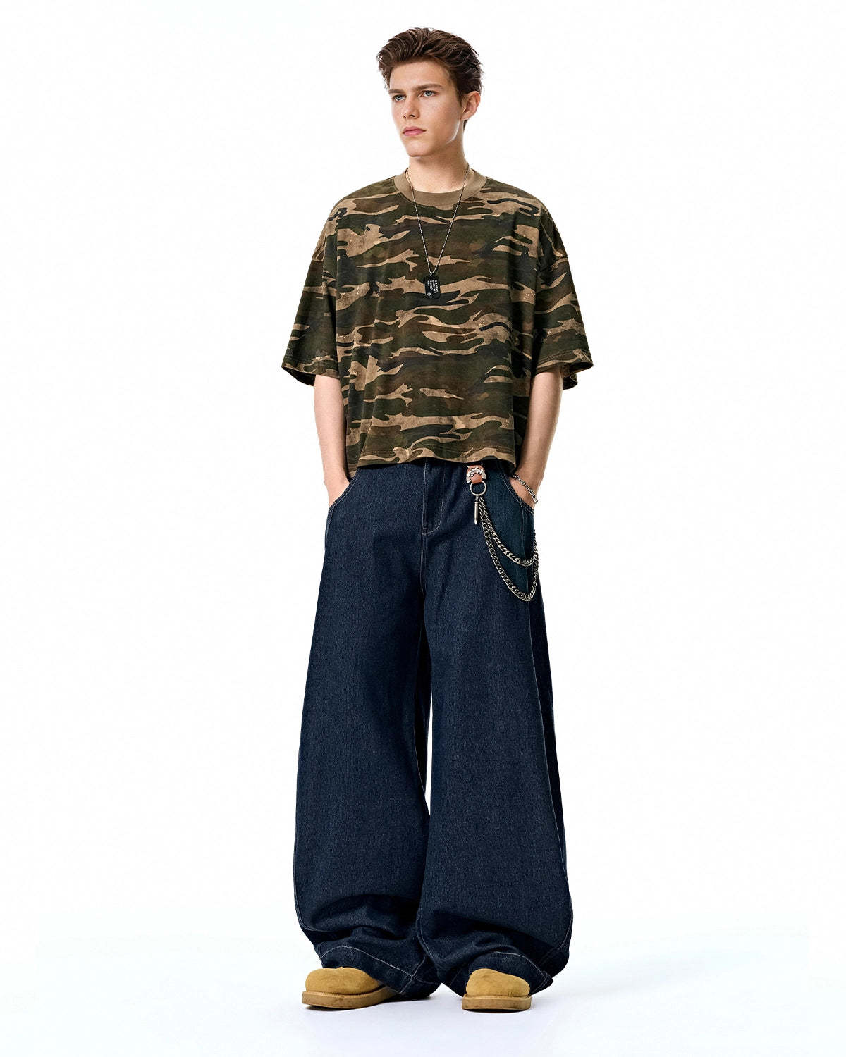 Raw Washed Barrel Jeans | Inflation Streetwear-OSI