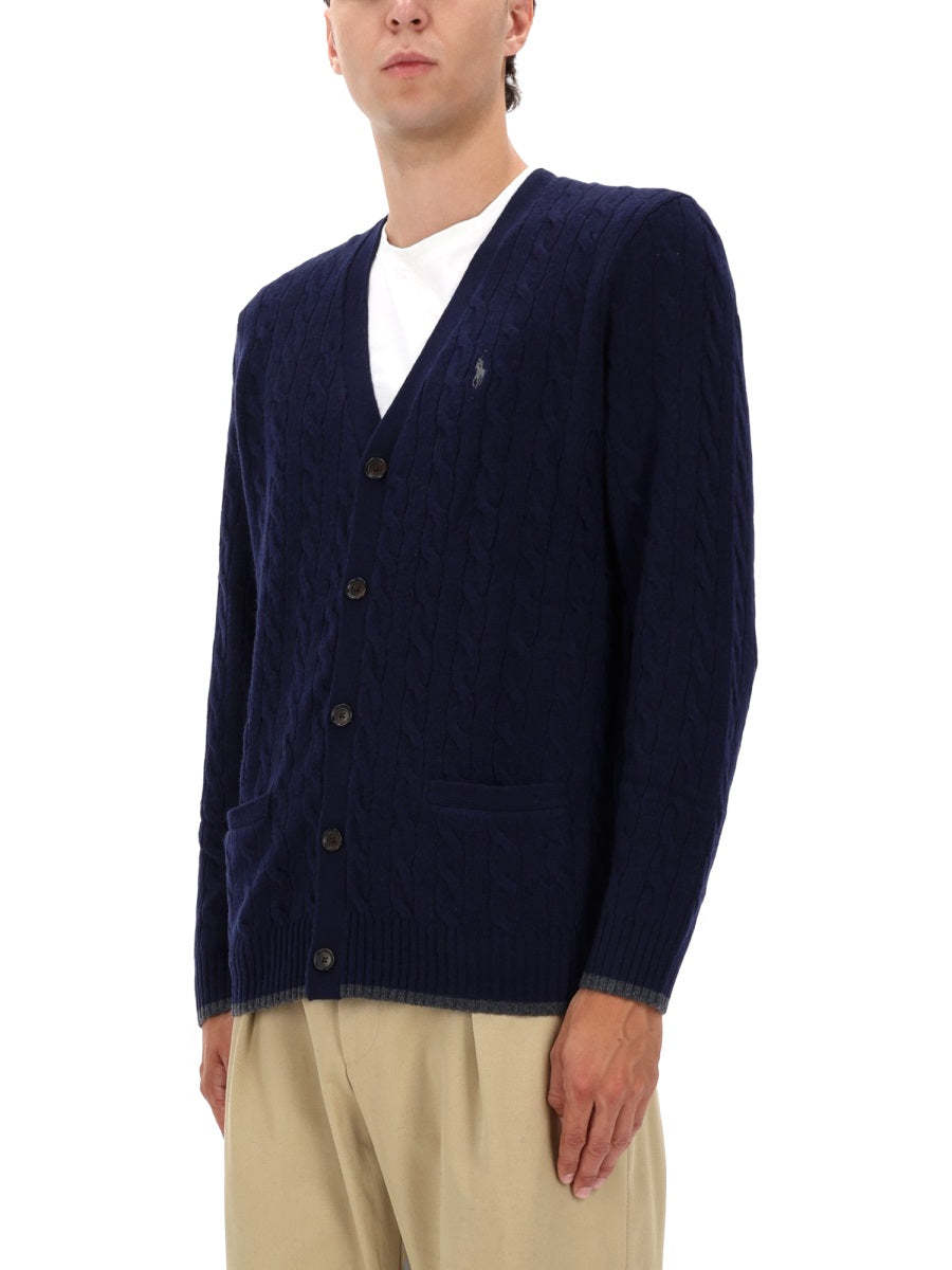 POLO  Classic Wool-Cashmere Blend Sweater for Men-OSI