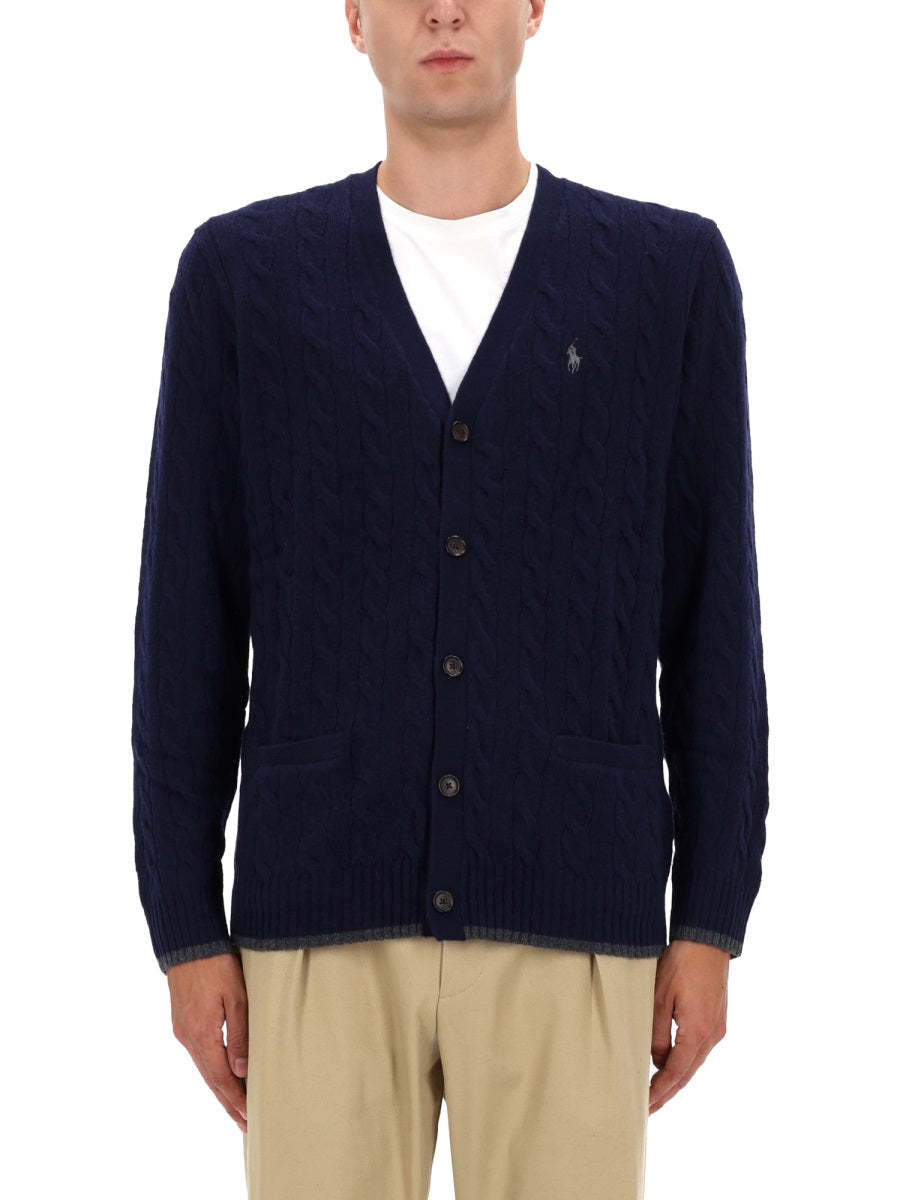 POLO  Classic Wool-Cashmere Blend Sweater for Men-OSI