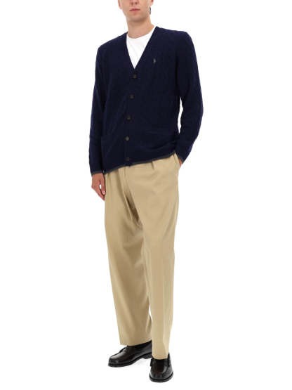 POLO  Classic Wool-Cashmere Blend Sweater for Men-OSI