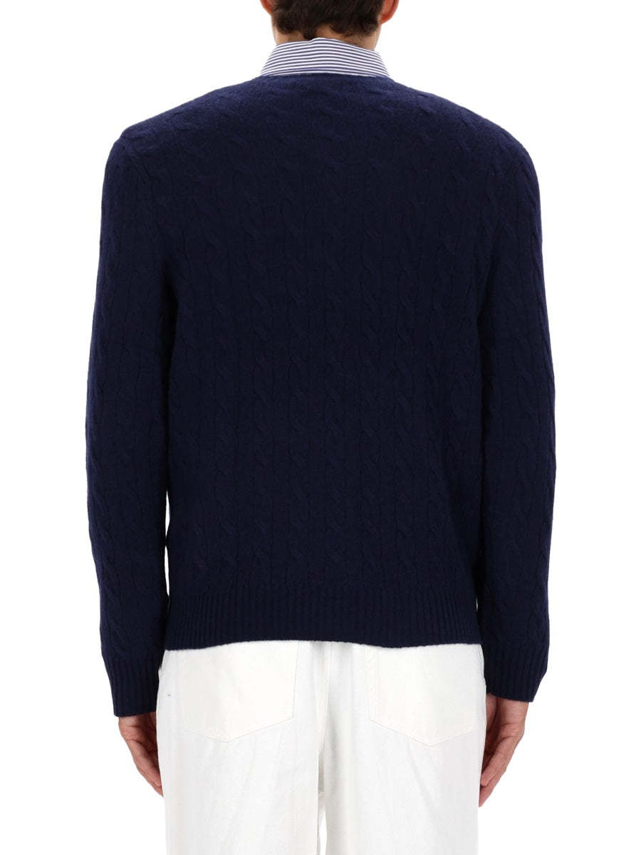 POLO  Men's Cashmere Blend Sweater-OSI