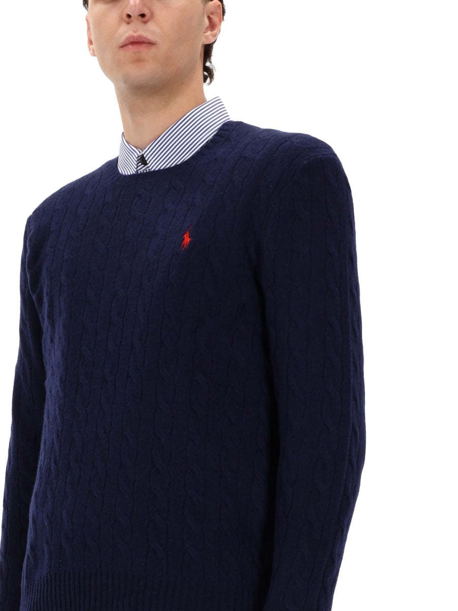 POLO  Men's Cashmere Blend Sweater-OSI