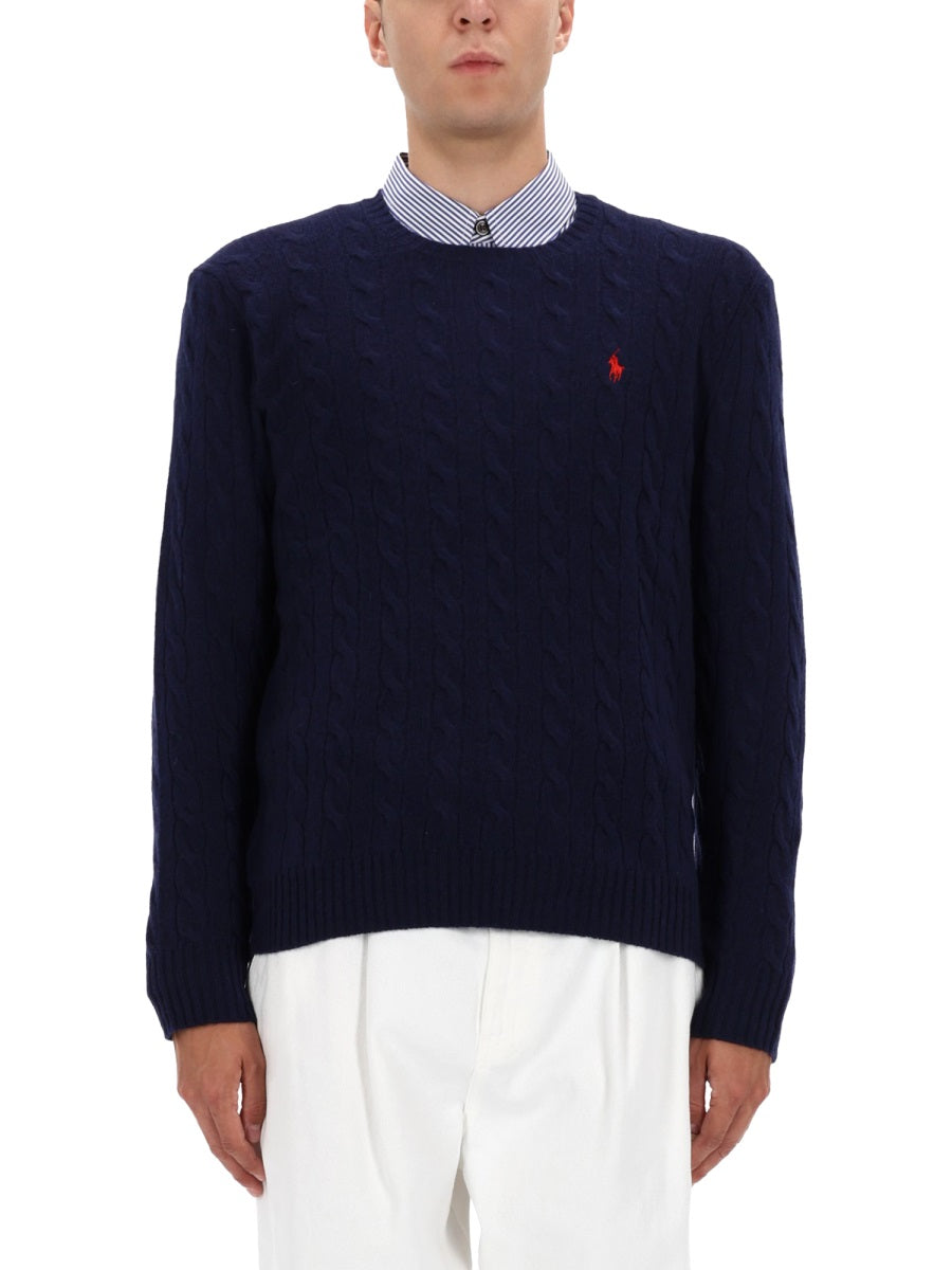 POLO  Men's Cashmere Blend Sweater-OSI