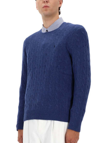 POLO  Classic Cashmere Blend Sweater for Men-OSI