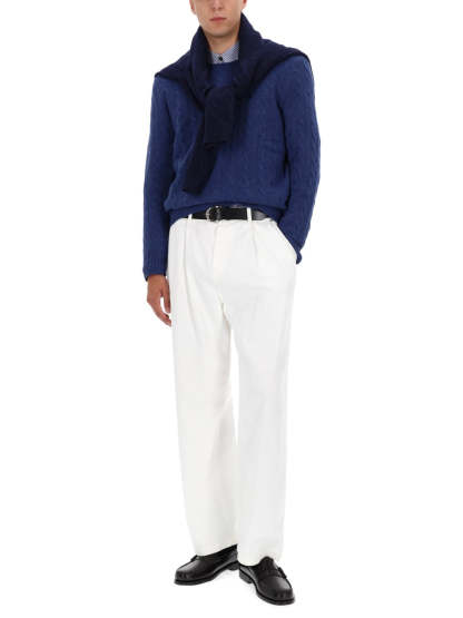 POLO  Classic Cashmere Blend Sweater for Men-OSI