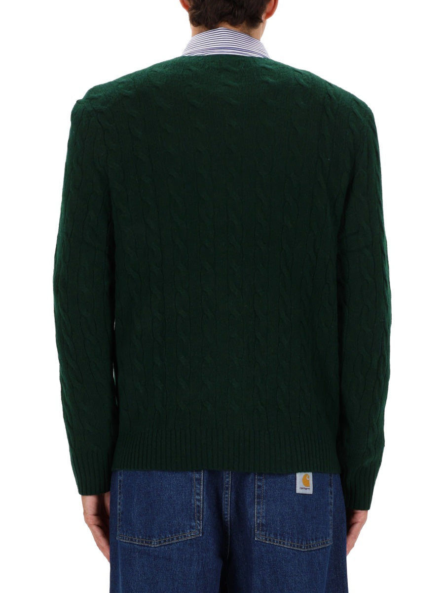 POLO  Wool Cashmere Blend Sweater for Men - FW25 Collection-OSI