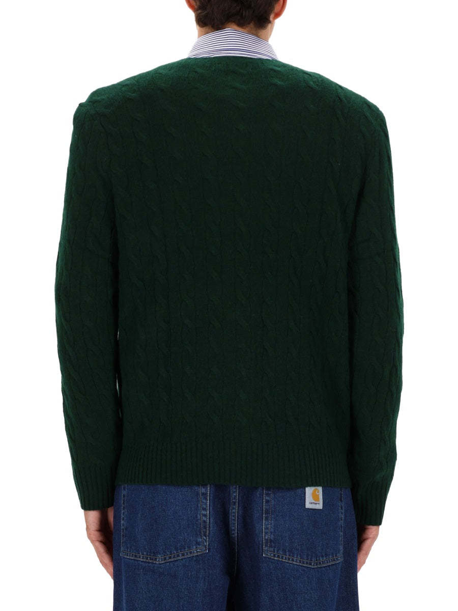 POLO  Wool Cashmere Blend Sweater for Men - FW25 Collection-OSI