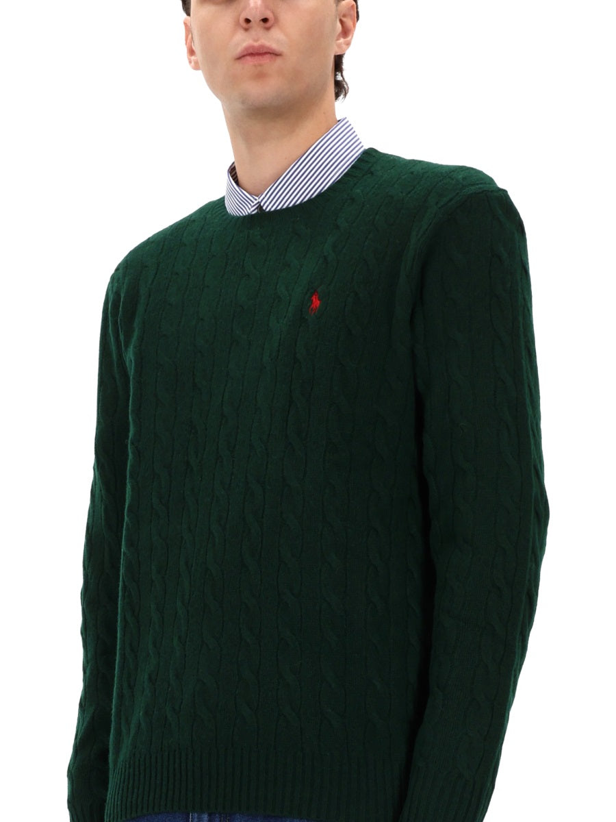 POLO  Wool Cashmere Blend Sweater for Men - FW25 Collection-OSI