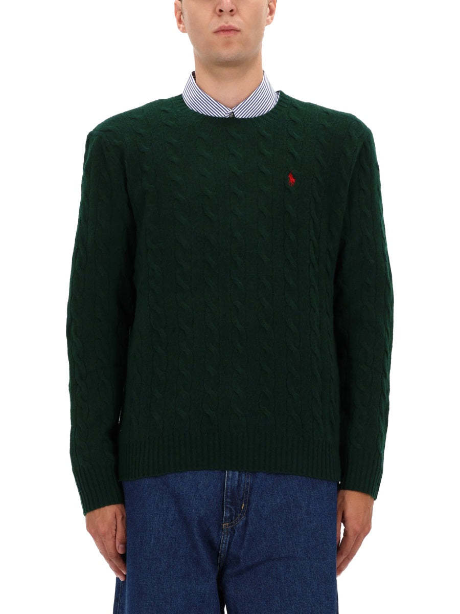 POLO  Wool Cashmere Blend Sweater for Men - FW25 Collection-OSI