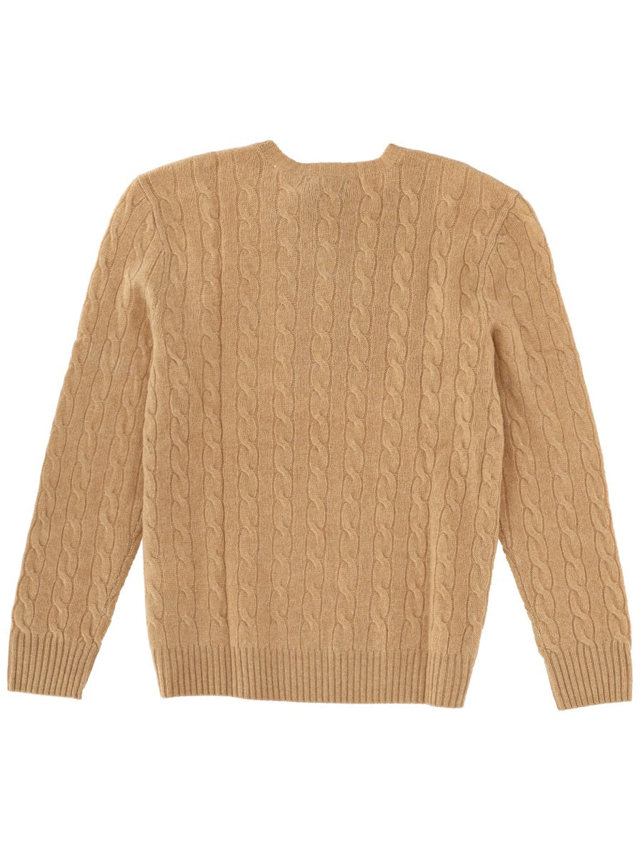 POLO  Men's Cozy Cashmere-Wool Blend Sweater-OSI