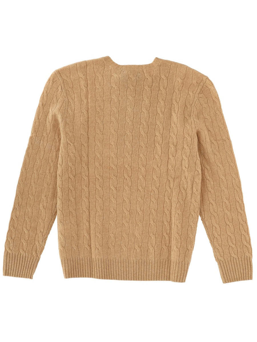 POLO  Men's Cozy Cashmere-Wool Blend Sweater-OSI