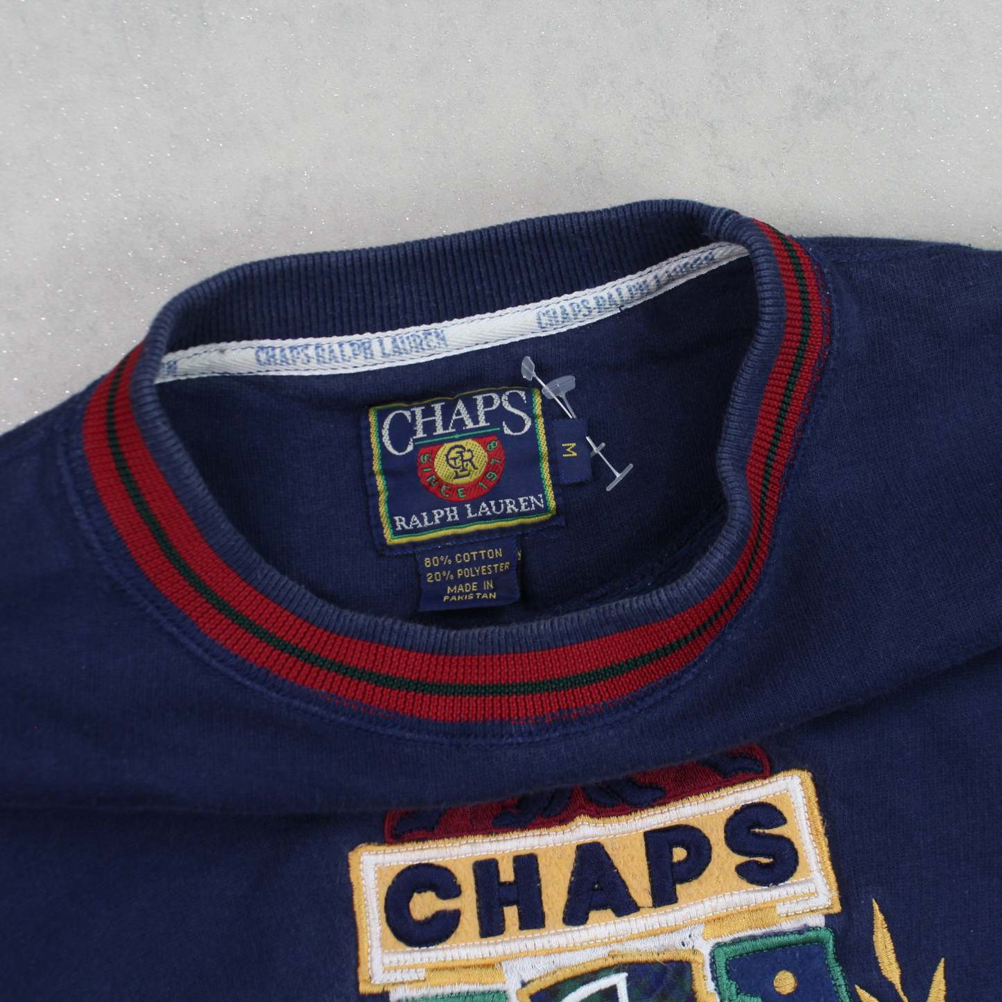 RARE 1990s   Sweatshirt Navy-OSI