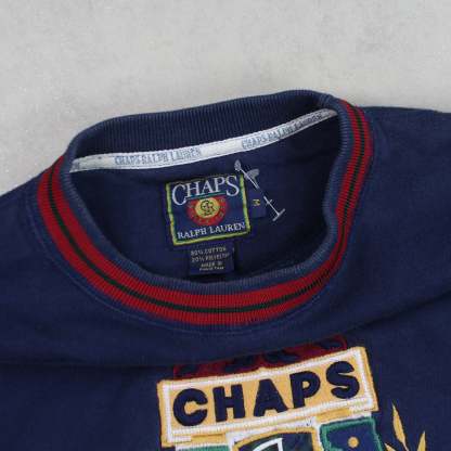 RARE 1990s   Sweatshirt Navy-OSI
