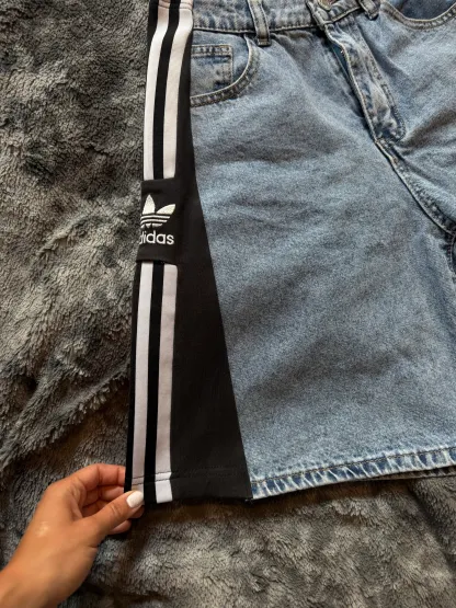 Custom Denim Shorts – One of a Kind – Size XS/S
