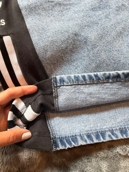 Custom Denim Shorts – One of a Kind – Size XS/S