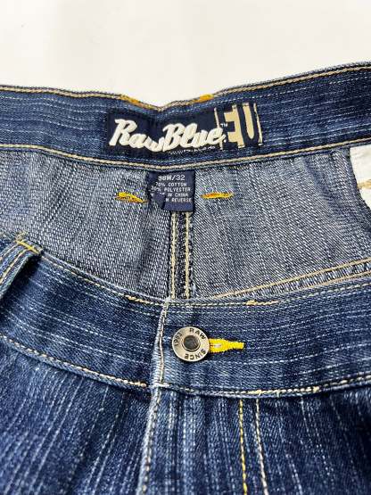 Rare Raw Blue Hiphop jeans