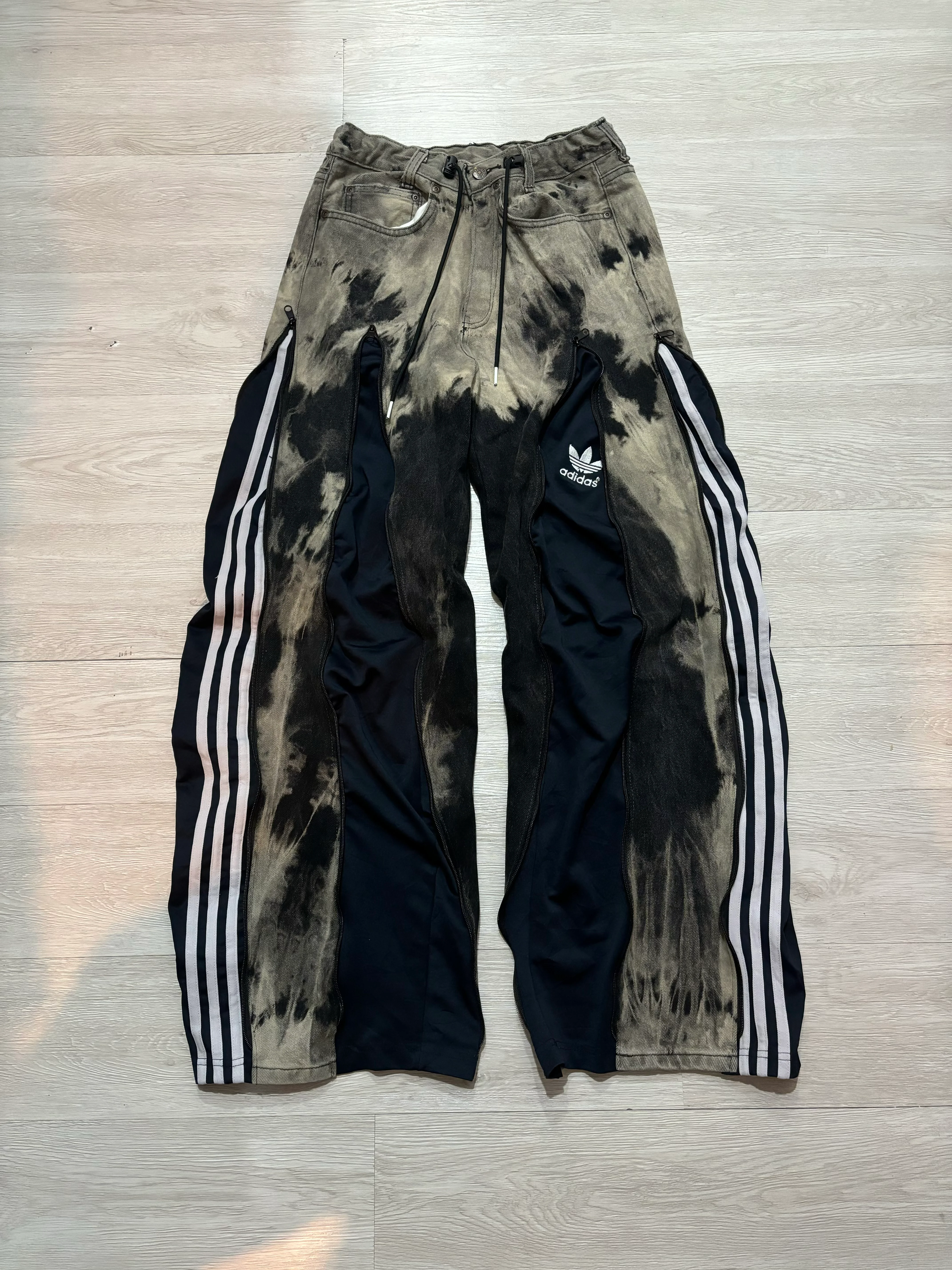 Adidas Remake Zipper (深藍色底)