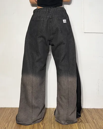 [BIG SIZE] Zipper Pants 034