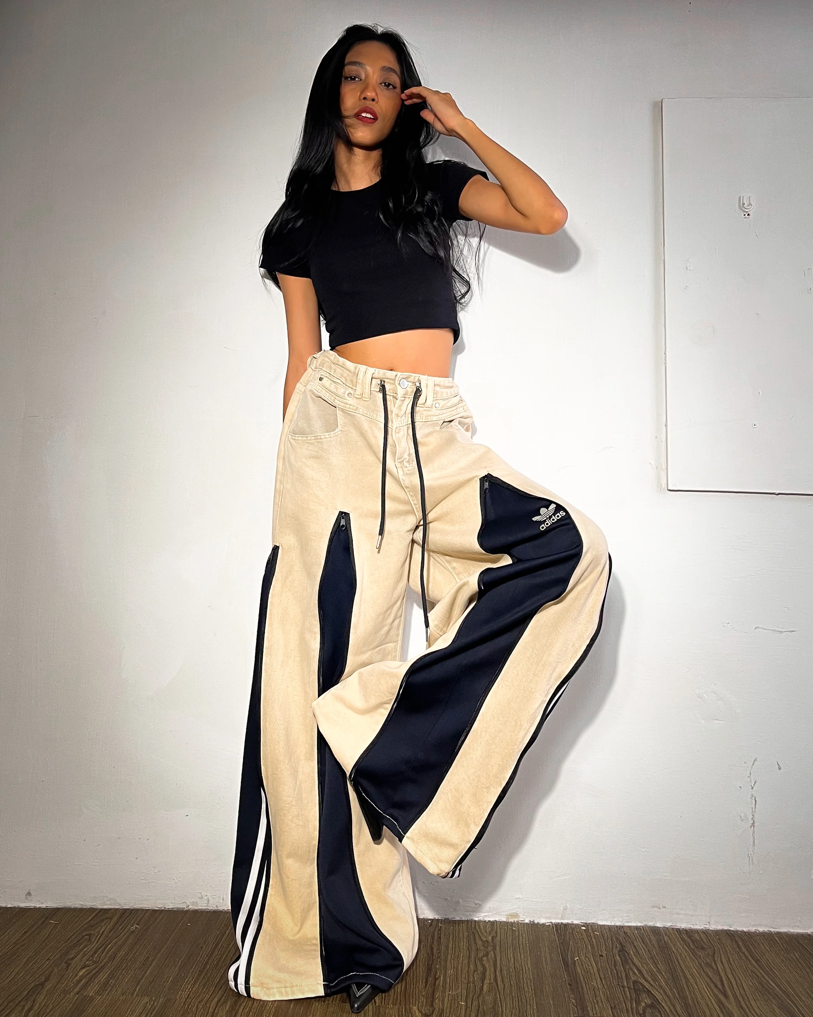 Zipper Pants 041
