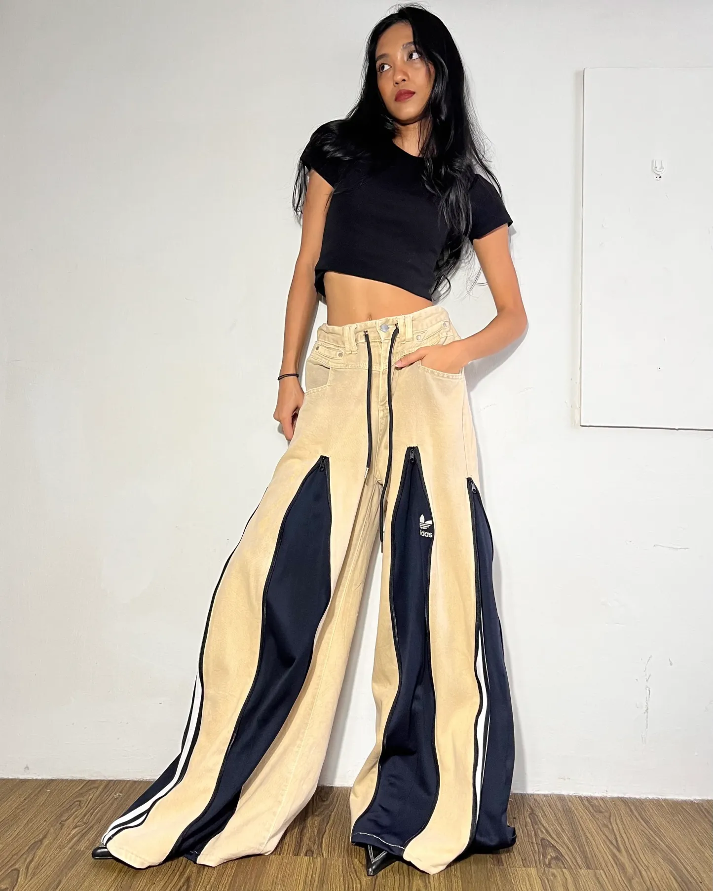 Zipper Pants 041