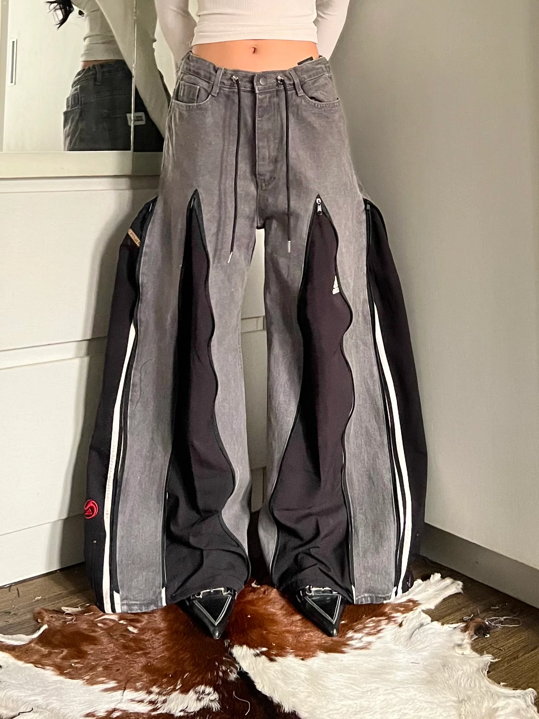 Zipper Pants 062
