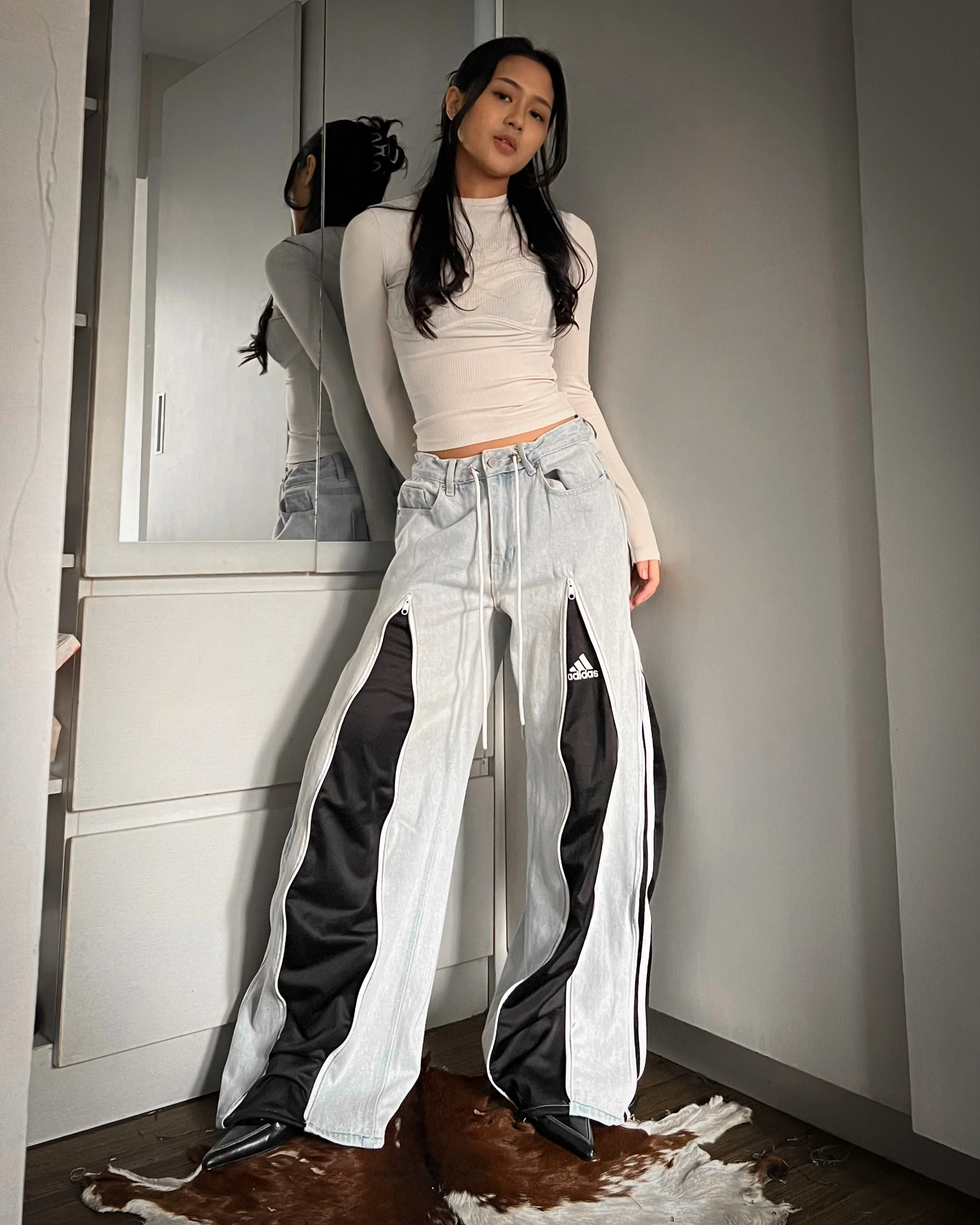 Zipper Pants 063