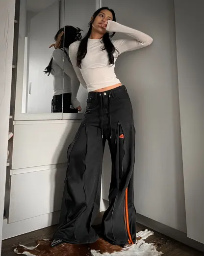 Zipper Pants 064