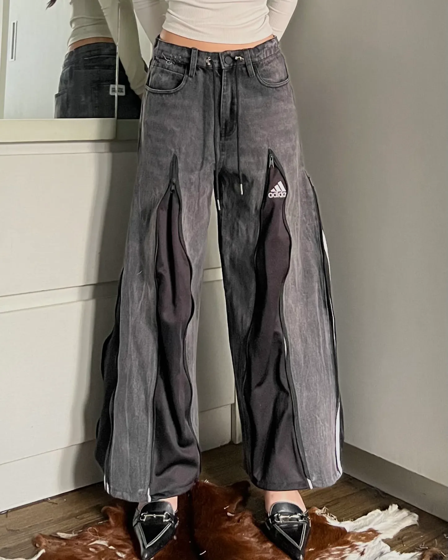 Zipper Pants 067
