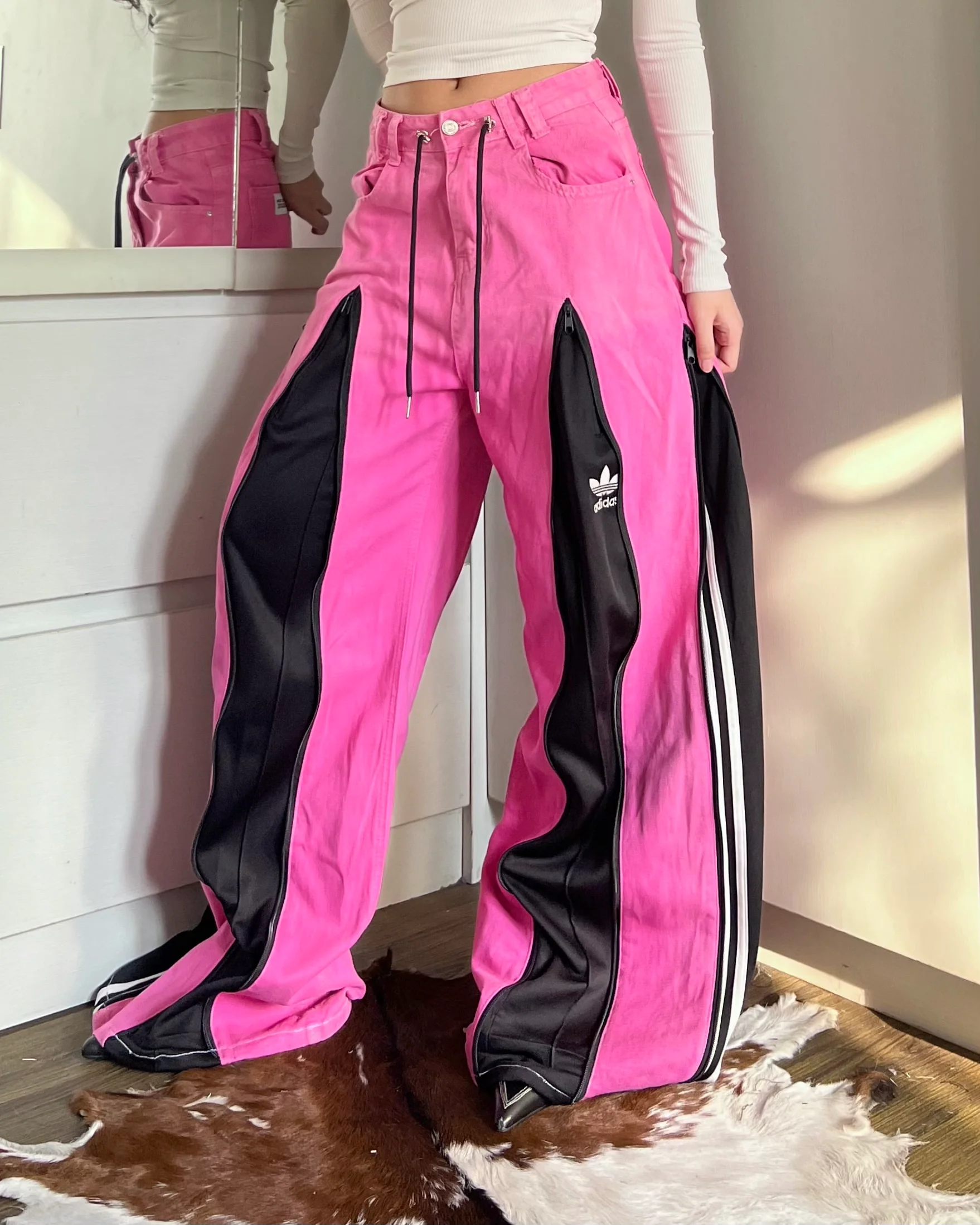 Zipper Pants 079