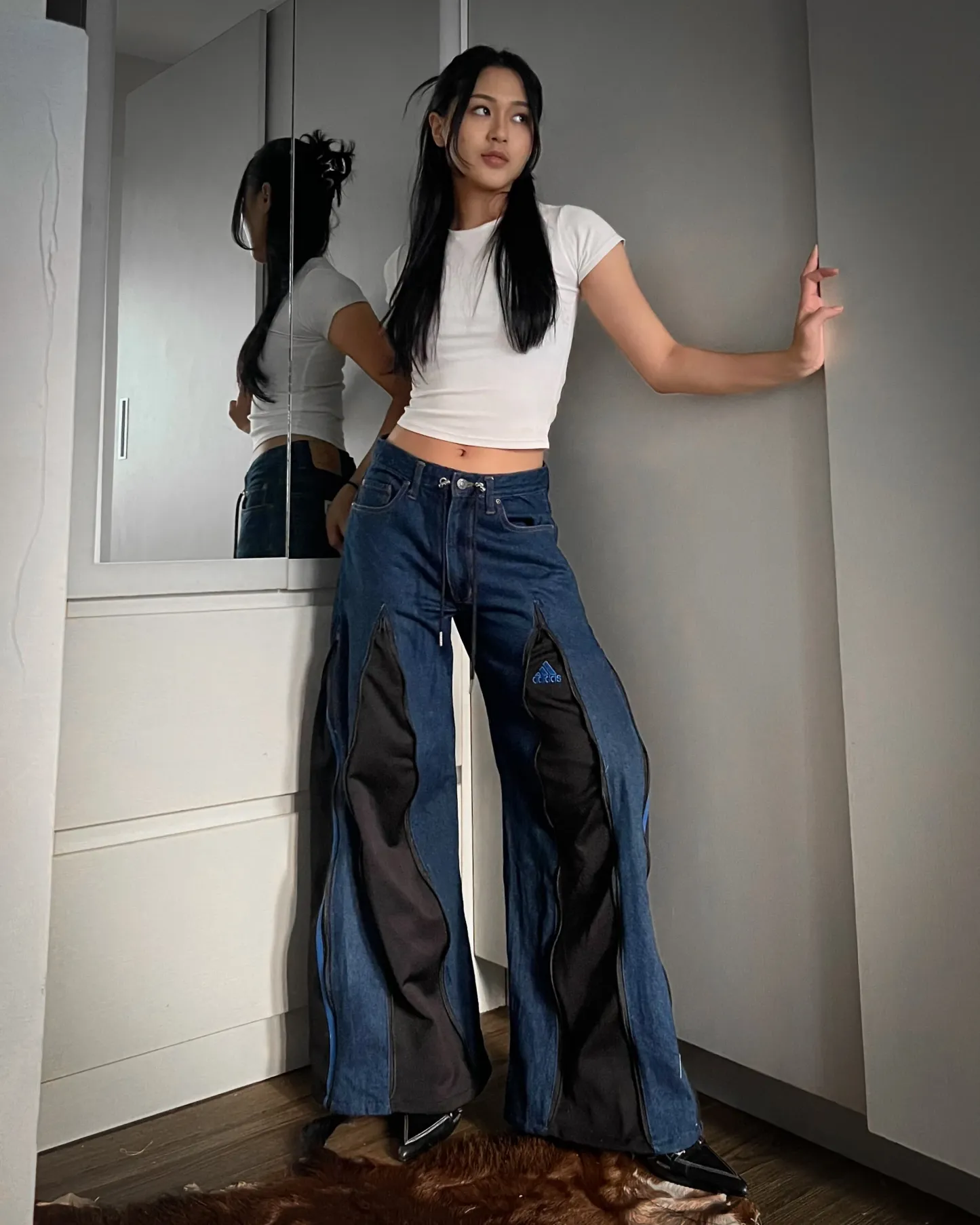 Zipper Pants 091