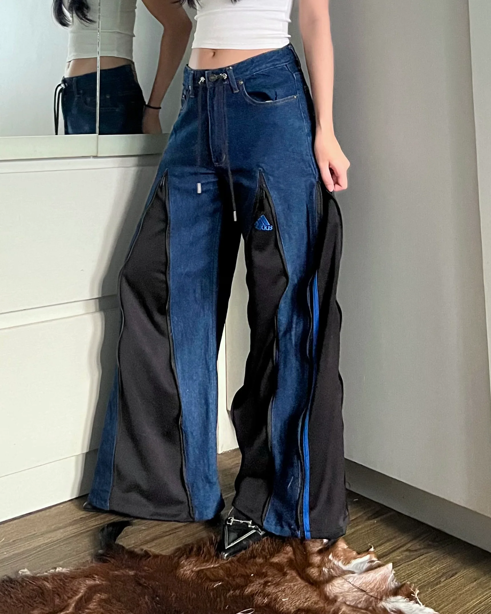 Zipper Pants 091