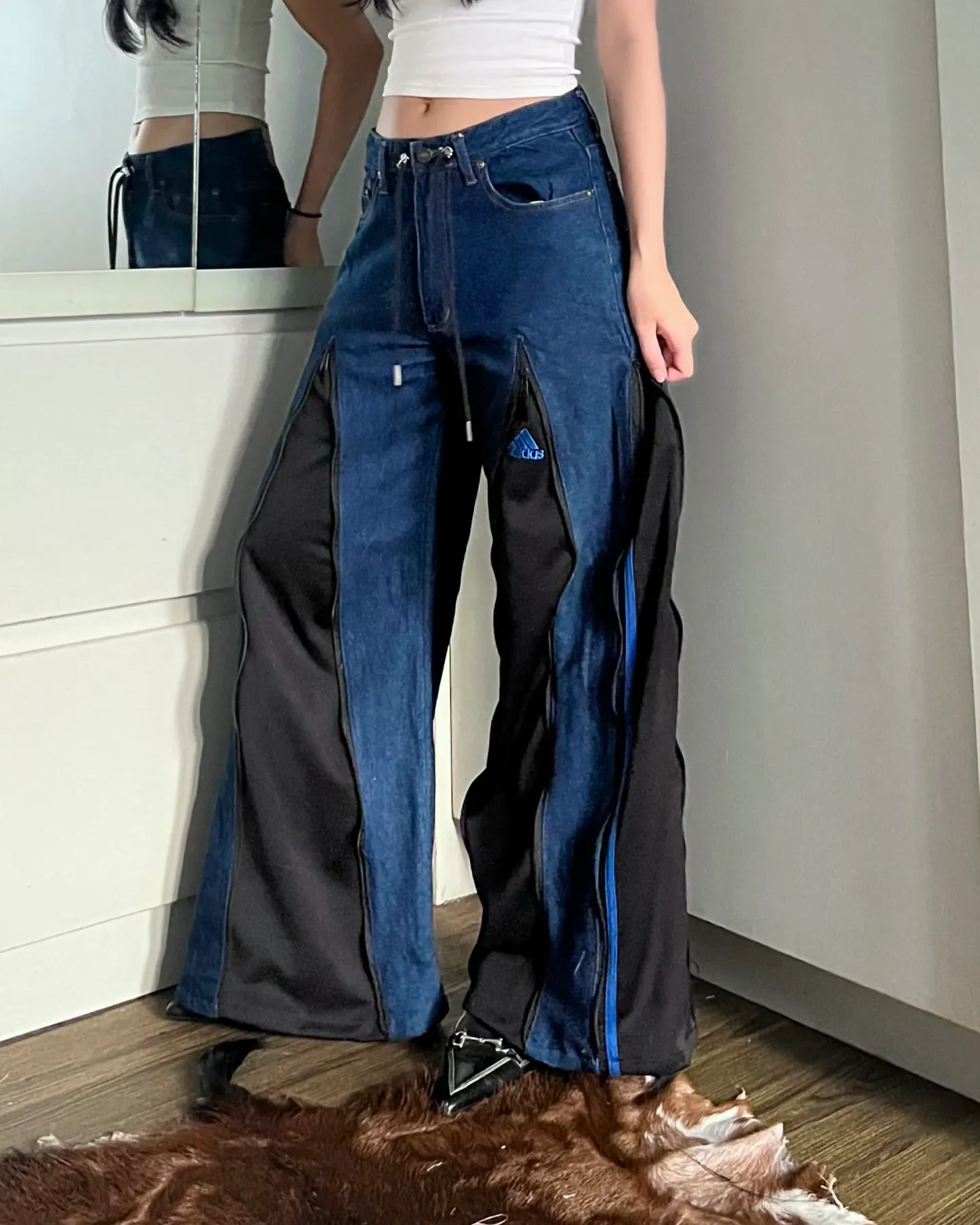 Zipper Pants 091