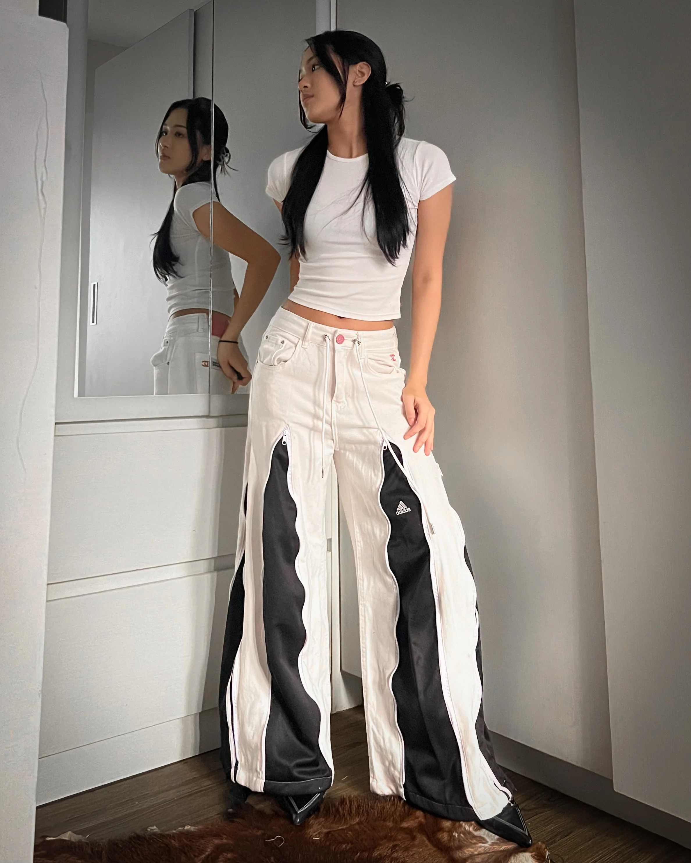 Zipper Pants 094