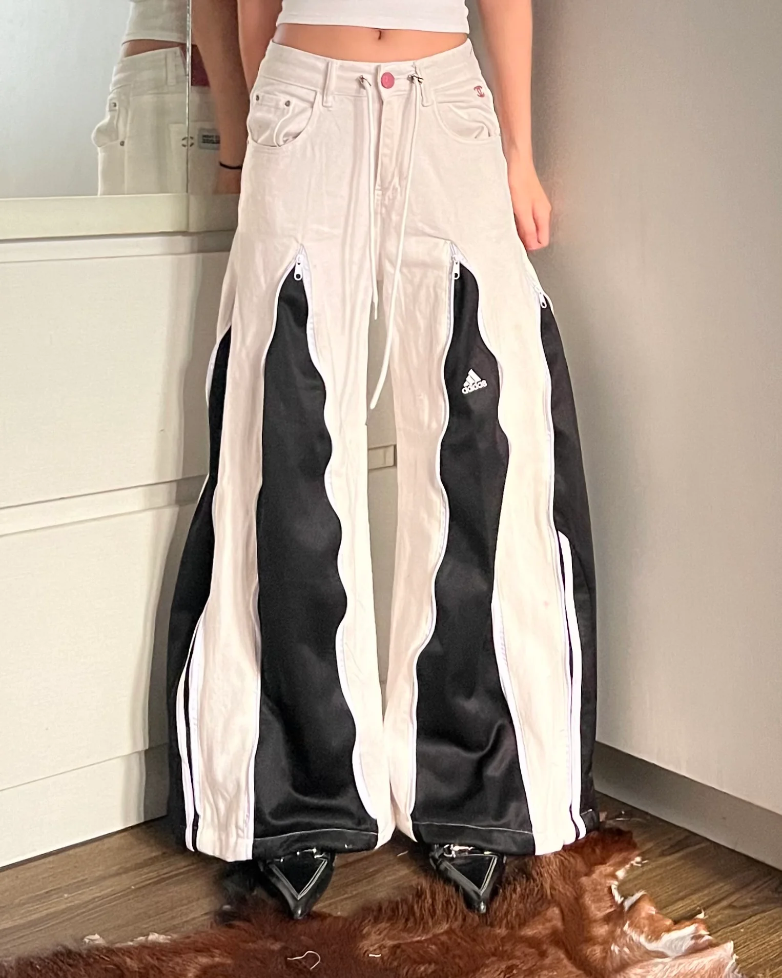 Zipper Pants 094