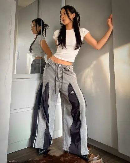 [BIG SIZE] Zipper Pants 0101