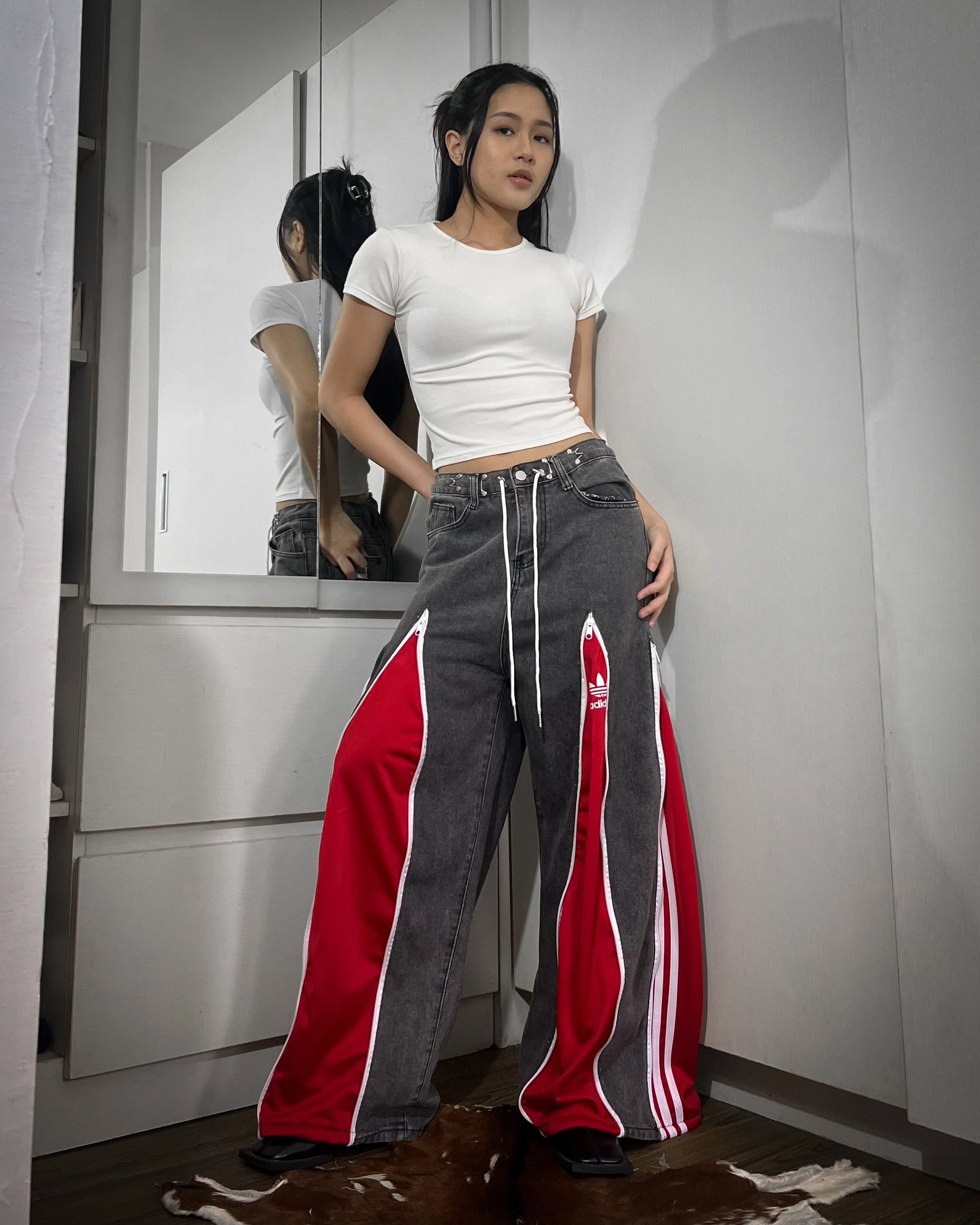 Zipper Pants 0104