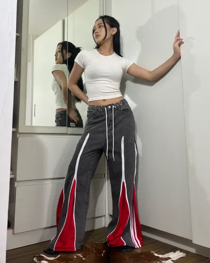 Zipper Pants 0104