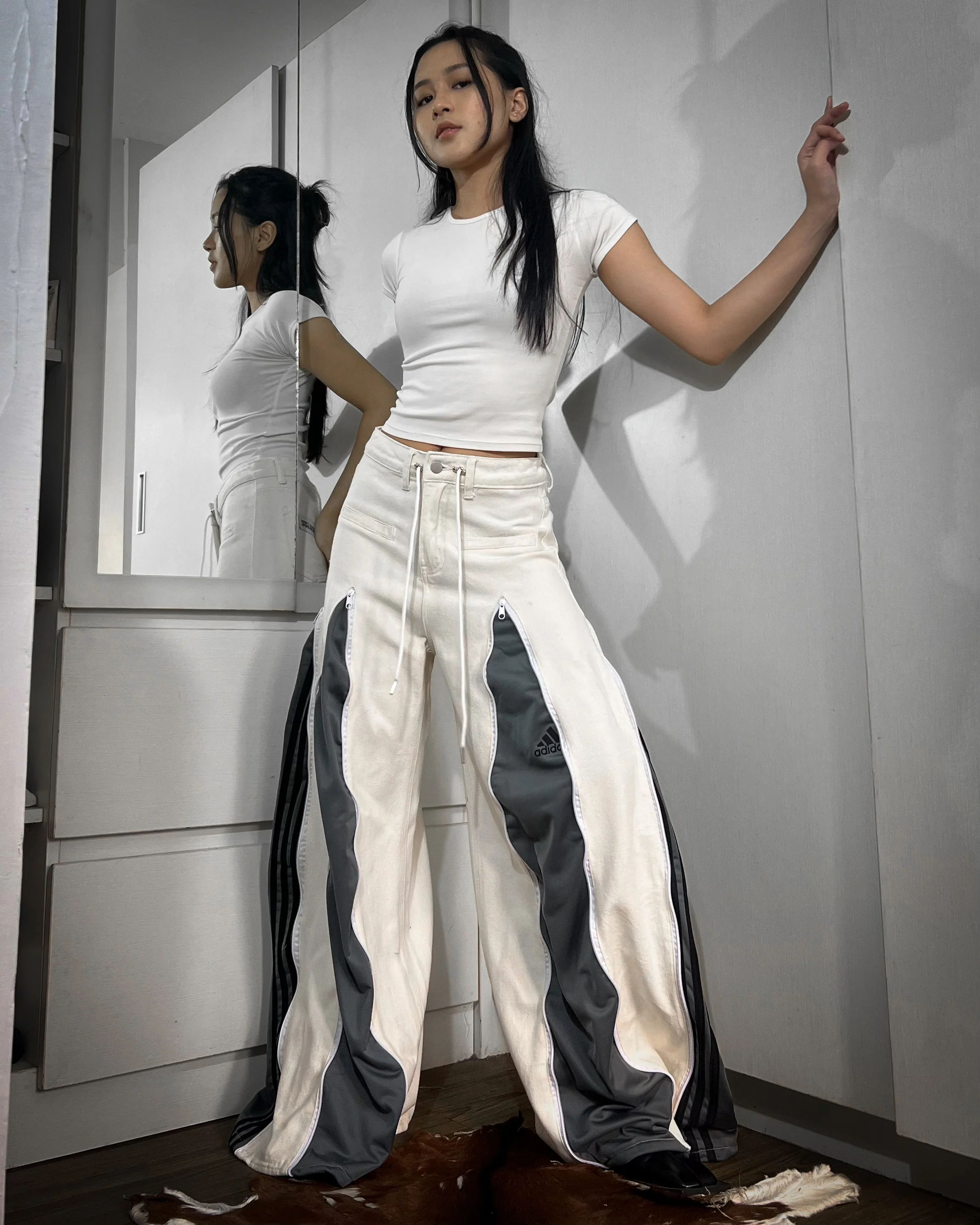 Zipper Pants 0108