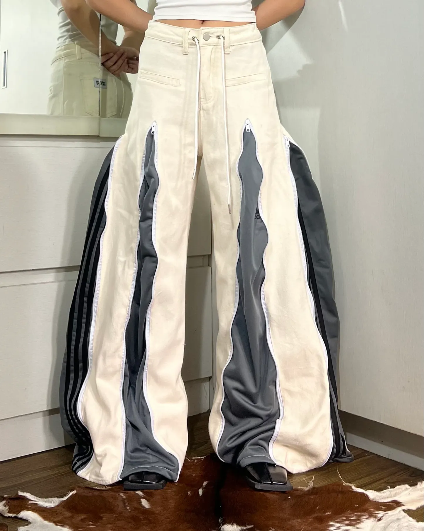 Zipper Pants 0108