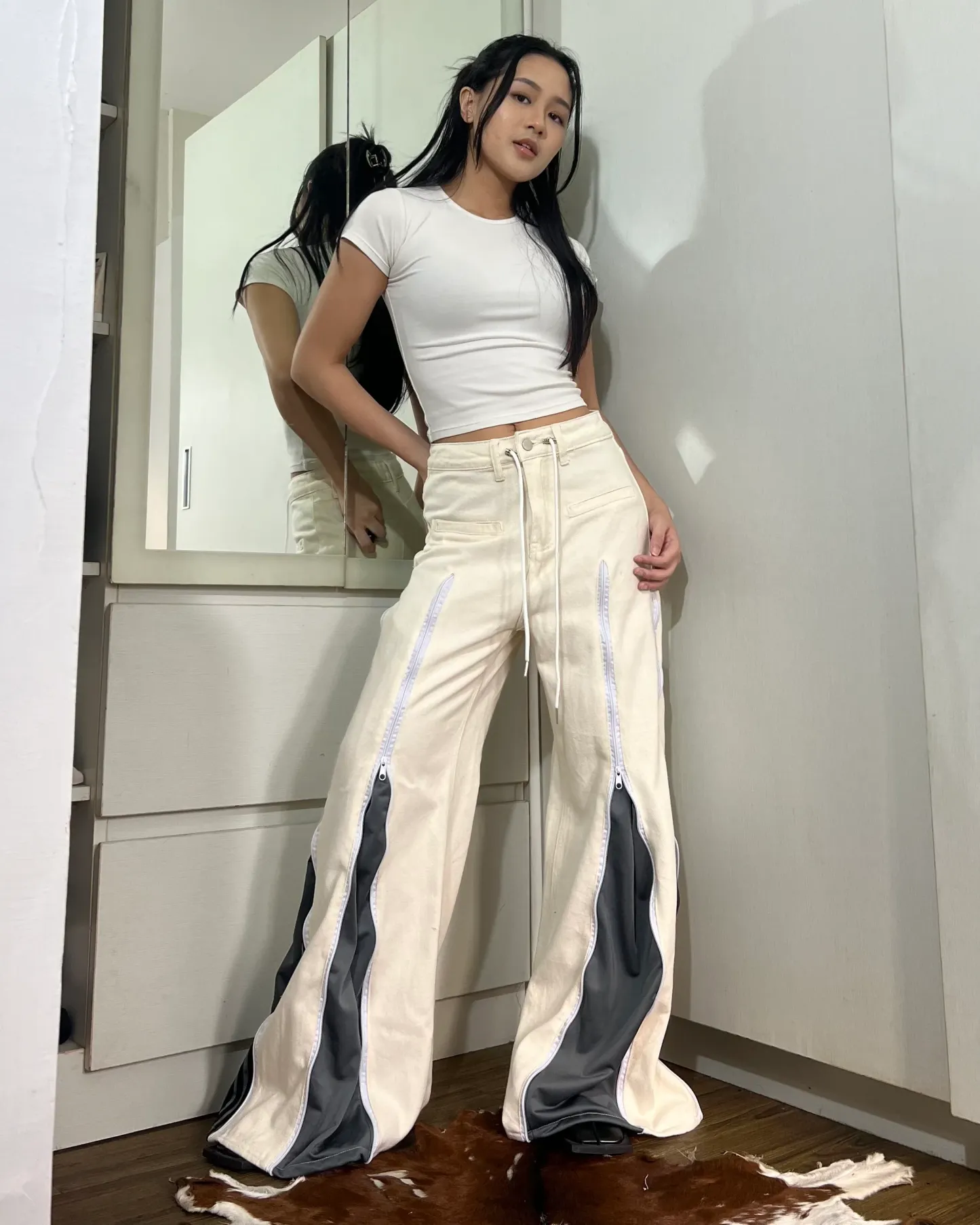 Zipper Pants 0108