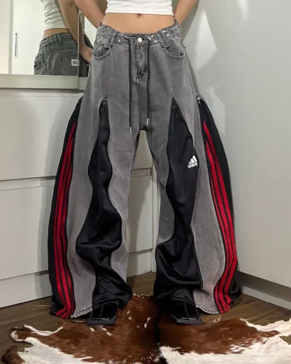 [BIG SIZE] Zipper Pants 0109