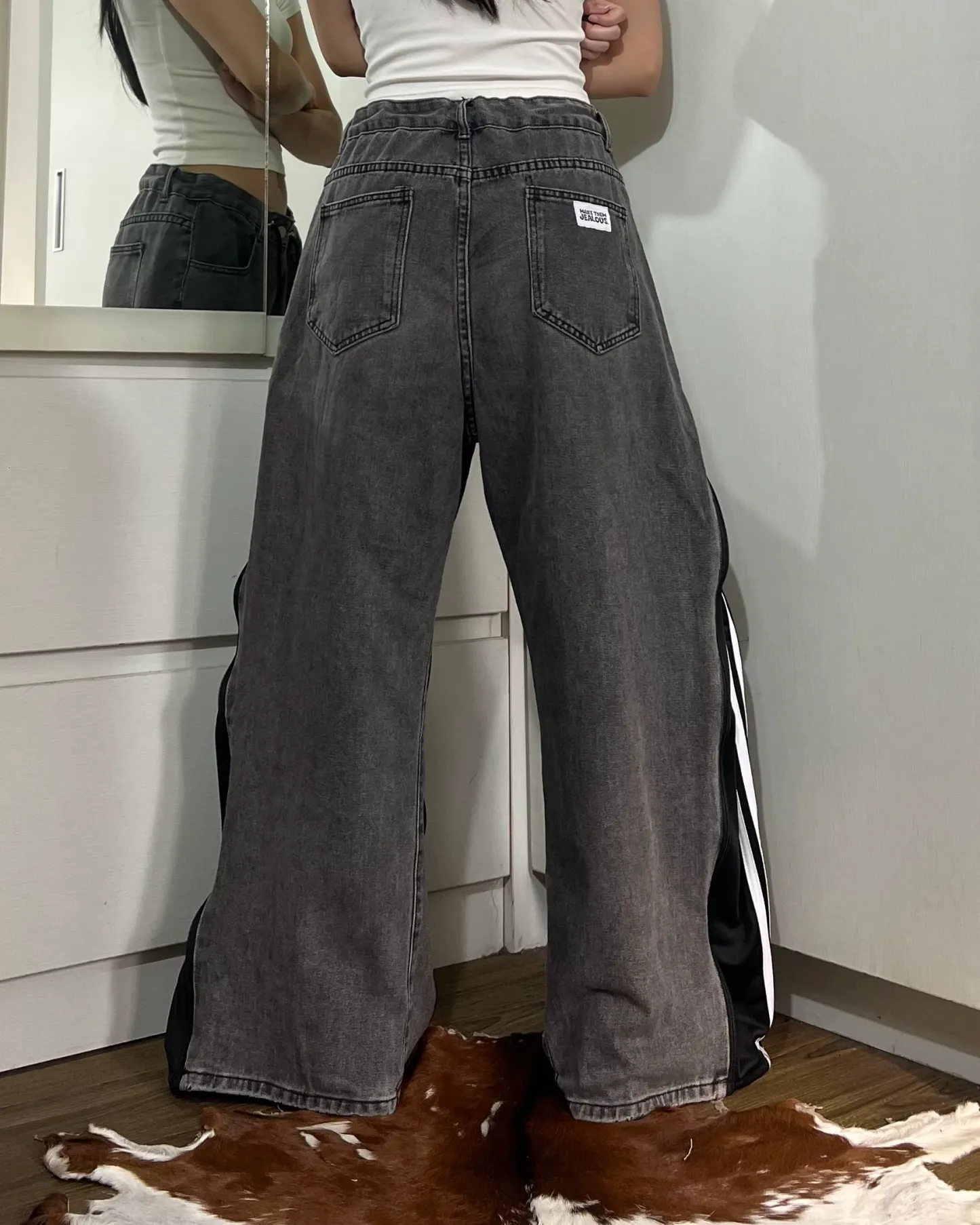 [BIG SIZE] Zipper Pants 0110