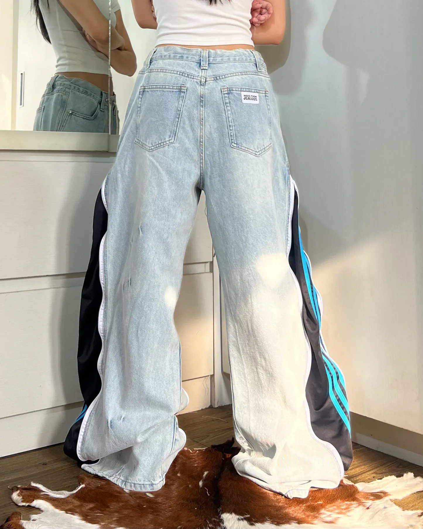 [BIG SIZE] Zipper Pants 0116